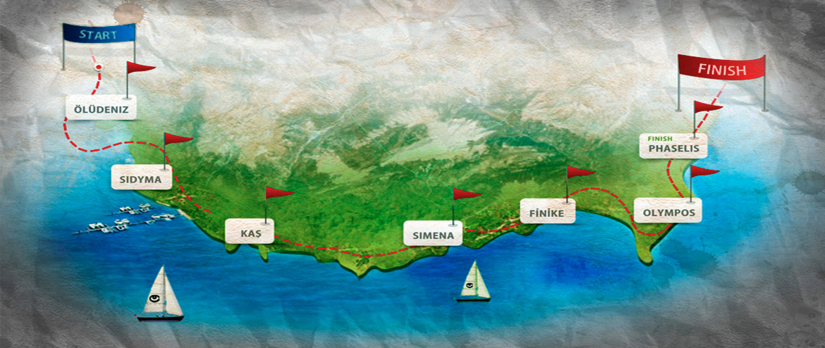 Likya Yolu Maratonu Rotası - likyayoluultramaratonu.com